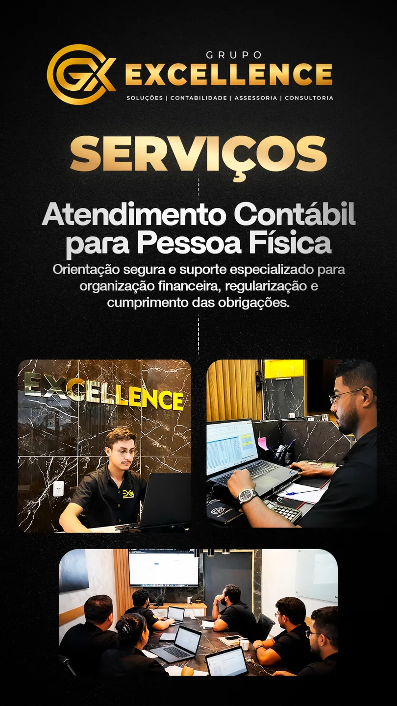 Serviço: atendimento contábil para pessoa física